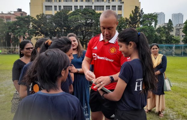 Manchester United Legends Visit Kolkata