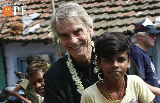 Jeremy Irons Supporting 25 Years of HOPE