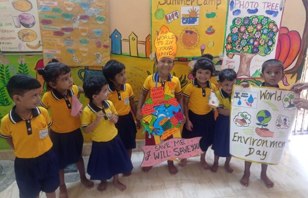 Children celebrate World Environment Day